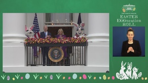 The White House Easter EGGucation Roll