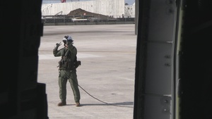 HMH-461's first operational squadron flight with CH-53K King Stallion