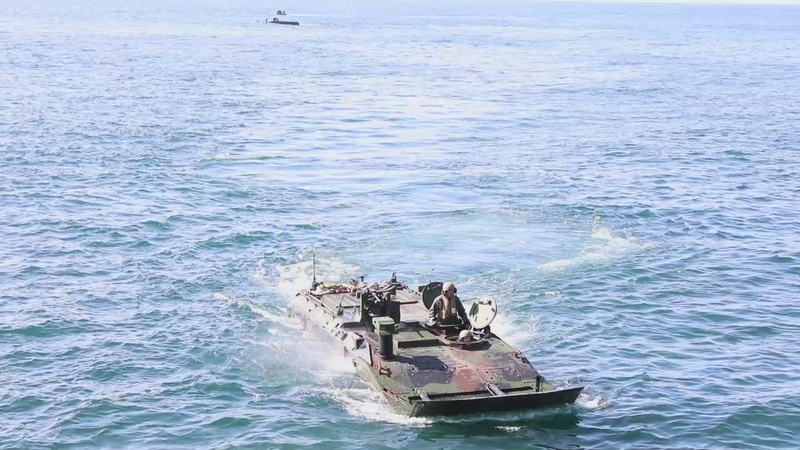 Makin Island Amphibious Combat Vehicle (ACV) Operations