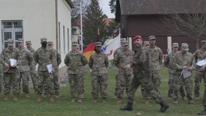 German Armed Forces Marksmanship Badge Ceremony (B-Roll)