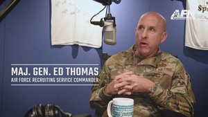 In The Studio: Maj. Gen. Ed Thomas from Air Force Recruiting Service (Recruiting Challenges in 2022)