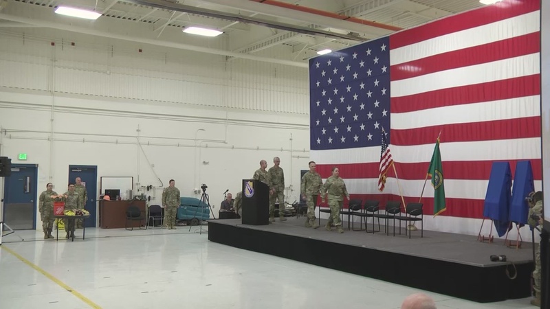 1st Battalion, 168th General Support Aviation change of command ceremony