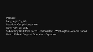 U.S. Senator Patty Murray visits 111th Air Support Operations Squadron