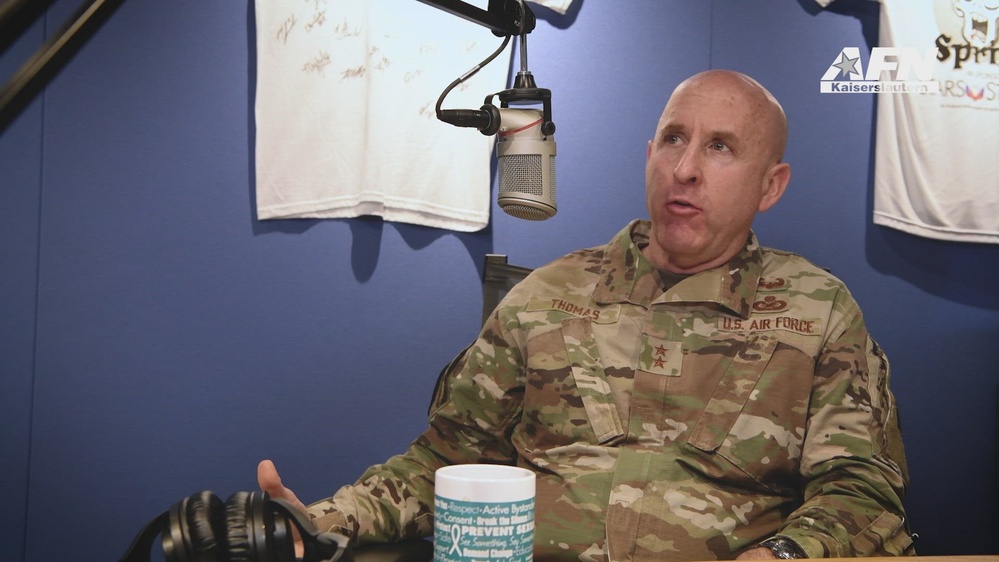 DVIDS Video In The Studio Maj. Gen. Ed Thomas from Air Force