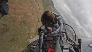 Low-level flying through the Mach Loop