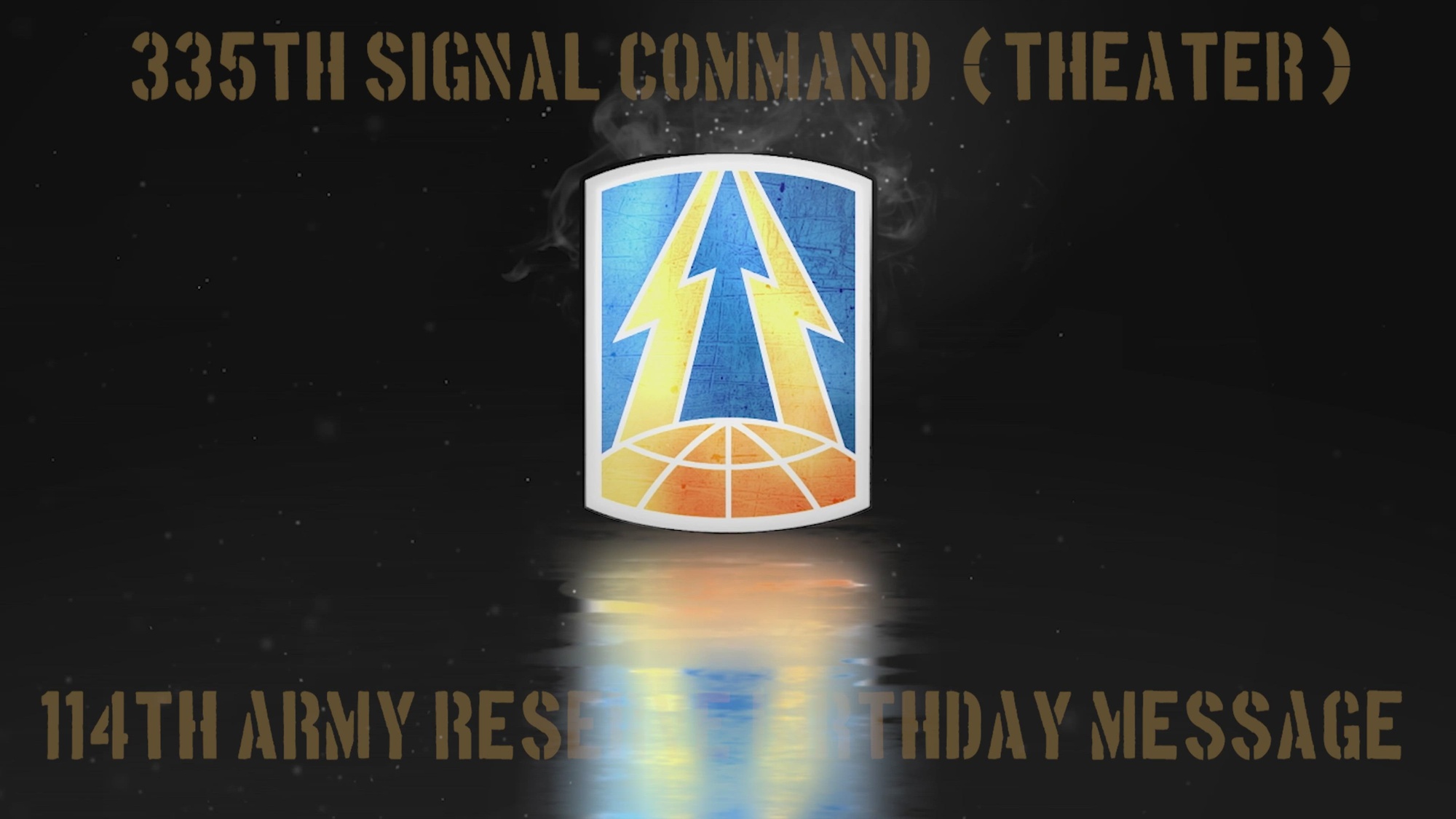 East Point, Georgia – The Headquarters and Headquarters Company, 335th Signal Command (Theater), commemorates 114 years of Army Reserve history in service to the Army and the Nation with this motivating birthday shout-out video.

The 335th Signal Command (Theater) provides signal and cyber units in direct support of Army Central Command in Southwest Asia and combatant commanders throughout the globe. Its primary mission is to plan, engineer, install, operate, maintain, secure, and defend the Army’s portion of the Department of Defense Information Network in support of U.S. Army, Joint, and Combined Forces Commanders.