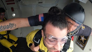 The U.S. Army Parachute Team brings Army experience to Puerto Rico