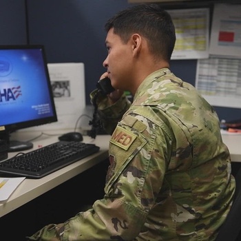 624 RSG Airman supports COVID-19 response efforts