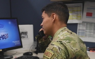 624 RSG Airman supports COVID-19 response efforts