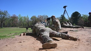 Little Rock Defenders take aim during Advanced Designated Marksman course