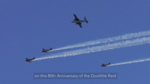 Final Doolittle Goblet Ceremony, Aerial Review