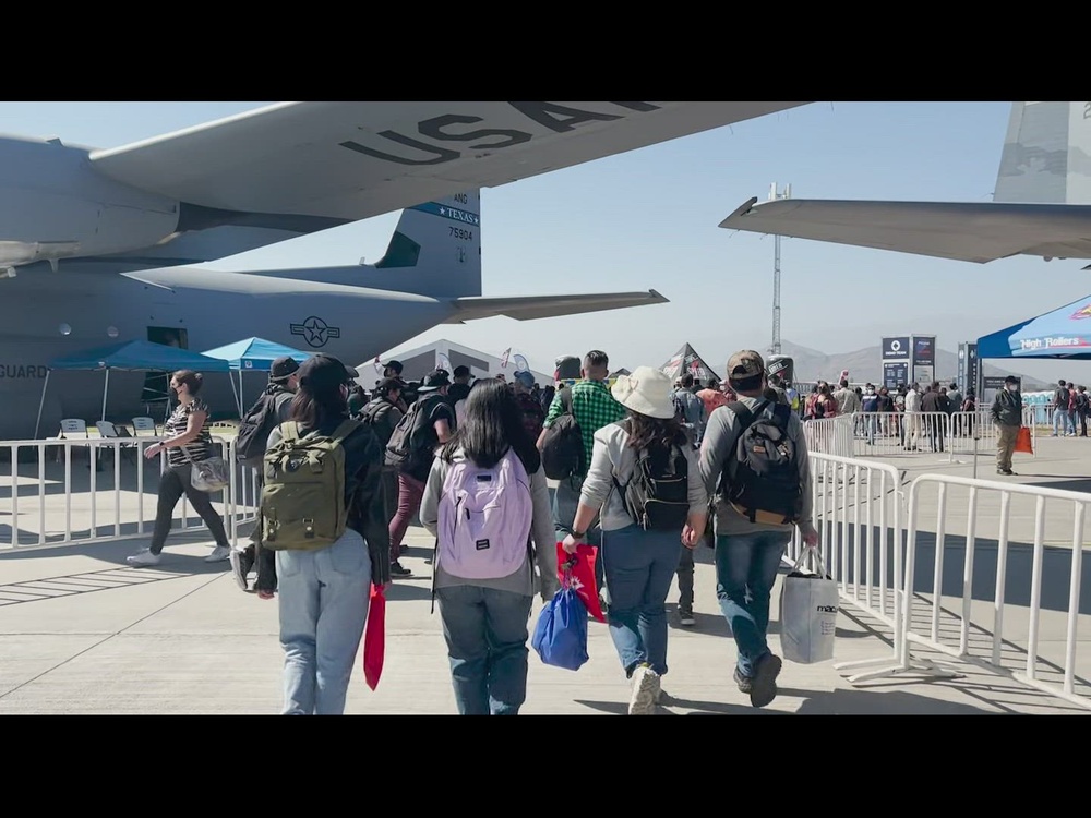 DVIDS - Video - Texas Guard Airmen support FIDAE Chilean Air Show