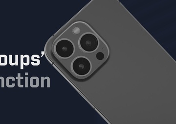 Indiana National Guard App 'Groups' Function