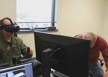 Pilots utilize virtual reality headsets during MAFFS training