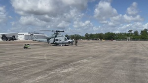 Red Dogs fly over Gulfport