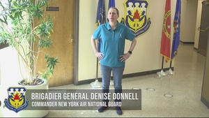 Brig. Gen. Denise Donnell Supports Denim Day 2022