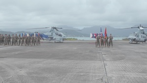 HMLA-367 Deactivation Ceremony