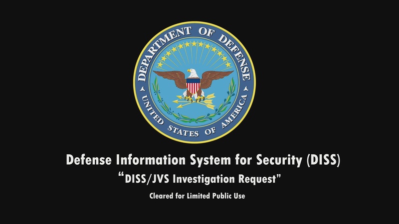 DISS JVS Investigation Request