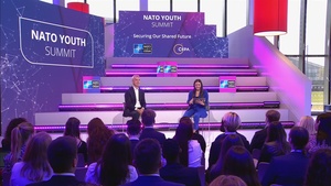 Q&A session with NATO Secretary General at Youth Summit 2022