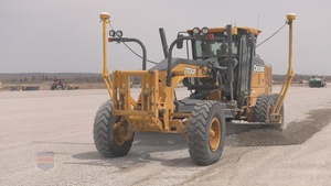 Offutt AFB Runway Construction Update April 2022