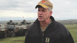 Admiral Burke Visits Romanian Battlegroup