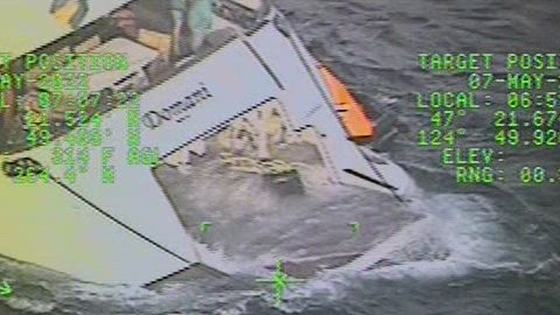 Coast Guard rescues 7 aboard 143-foot yacht 25-miles off Wash. Coast
