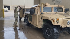 “13 ESC paints vehicles, signals end of desert era”