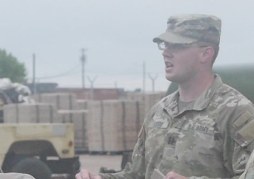 13th ESC convoy training