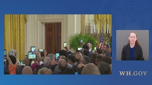 President Biden and The First Lady Host a Reception to Celebrate Eid al-Fitr