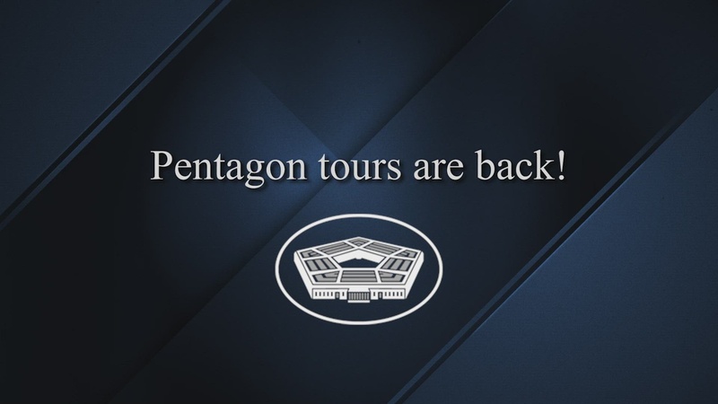 Pentagon Tours Are Back!