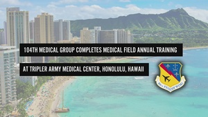 Barnstormers train at Tripler Army Medical Center