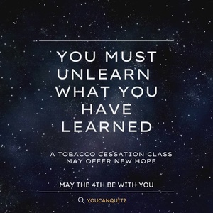 Use the Force to help quit tobacco