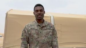 Mother's Day Shout Out - Sgt. Devon Brown