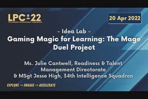 LPC-22 Gaming Magic for Learning: The Mage Duel Project
