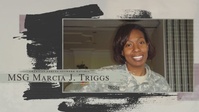 Honoring Army MSG Marcia J. Triggs