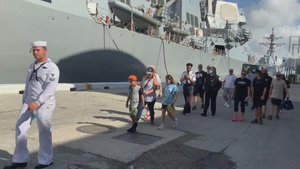 Local Population Tours Navy Ships during Fleet Week