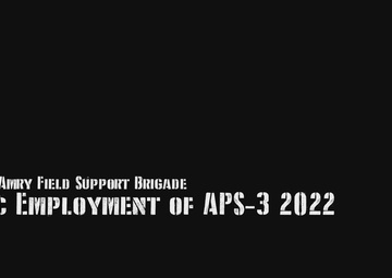 Dynamic Employment of APS-3