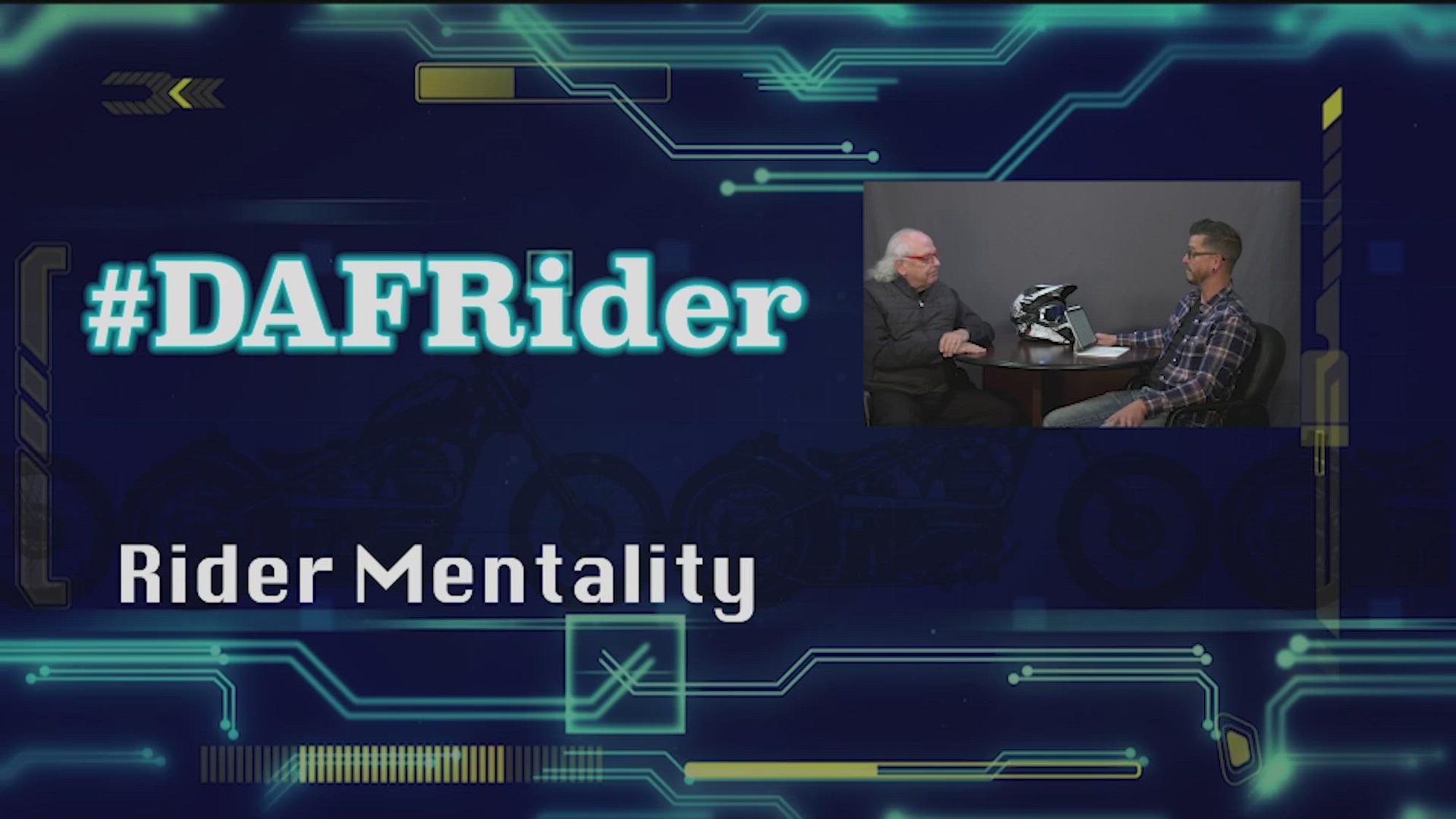 In this episode of the DAFRider series, Dave Brandt talks to Leonard "Dr. Love" Jones about the motorcycle rider mentality and what made him rethink motorcycle riding.