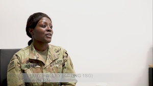 U.S. ARMY Sgt. 1st Class Dual Hats at Home and Work
