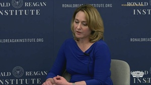 Hicks Delivers Keynote Address at Reagan Institute