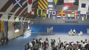 Navy Officer Development School (ODS) class 22040 graduation ceremony