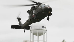 Hoist Training with the General Services Aviation Brigade
