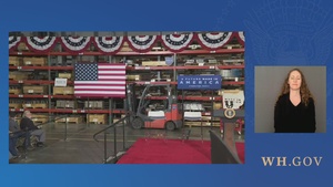 President Biden Delivers Remarks on Building a Better America