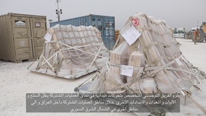 Logistics convoys support mission partners throughout the Inherent Resolve area of operations