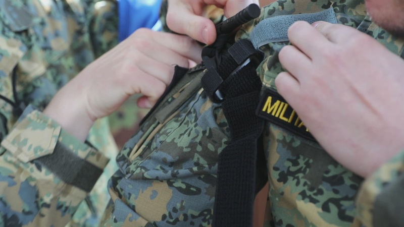 International MPs conduct combat first aid training in Kosovo