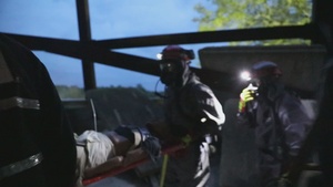 Guardian Response 22 Night B-Roll CBRN
