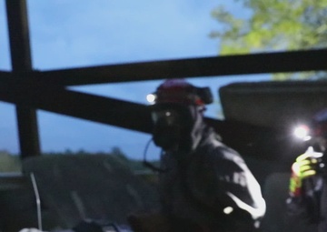 Guardian Response 22 Night B-Roll CBRN