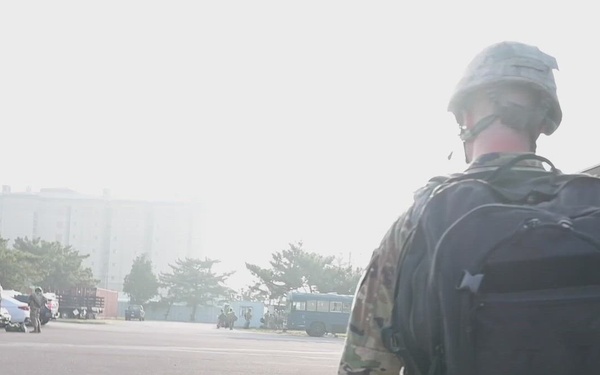 Kunsan 8FSS Rolls out the Cots for CPS facility test