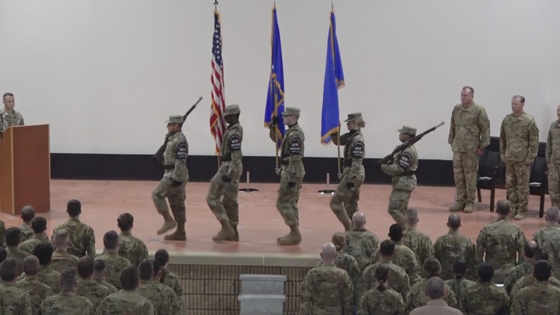 Gallant Unit Citation Awarded to 385th Air Expeditionary Group during Inactivation Ceremony