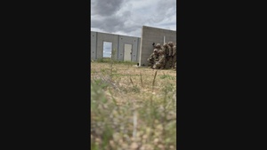 Fire in the hole! Idaho combat engineers practice explosive breaching